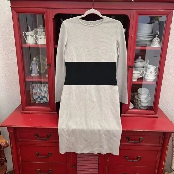 knit dress bodycon Knit Dress with Side Slit main image 0